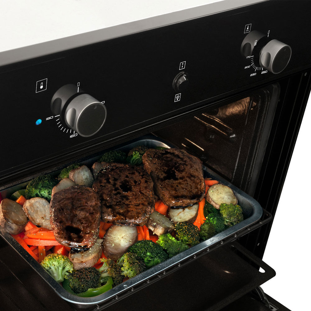 Horno de Empotrar Challenger 60 cm Mixto 120V HG 2560 Negro img #5