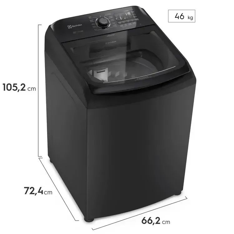 Lavadora Electrolux Carga Superior 22 Kg LP22I Negra img #2