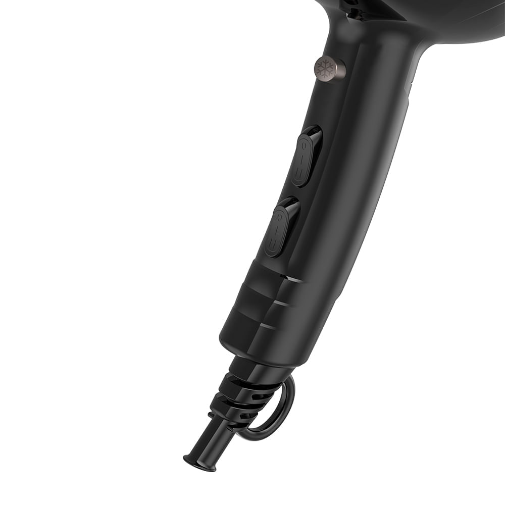 Secador Profesional Gonka Tecnologia Ionica Motor AC GK-FURY Negro img #4