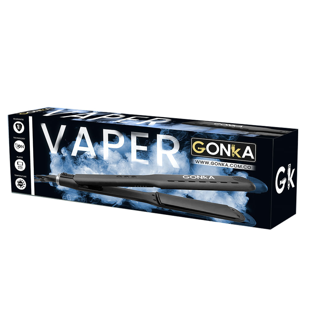 Plancha Profesional Gonka 480°F GK-VAPER Negra img #5