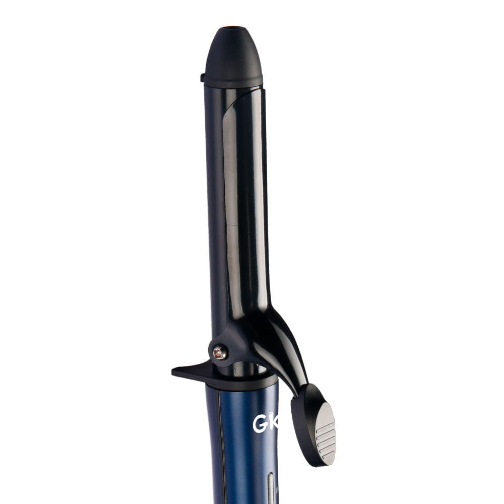 Pinza Rizadora Profesional Gonka Barril en Ceramica GK-MYSTIC Azul img #2