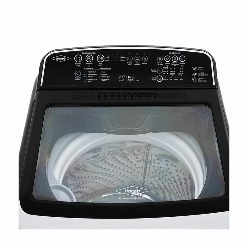Lavadora ZOÜ 16 Kilogramos Haceb digital Gris Coal img #7