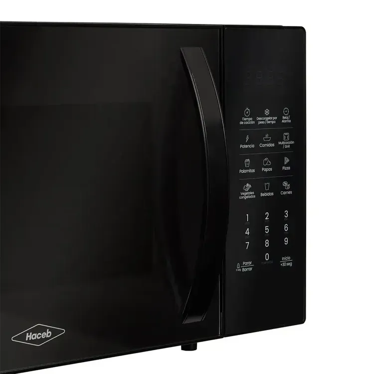 Horno Microondas Haceb Con Grill 25 litros 0.9 Pies Negro img #7