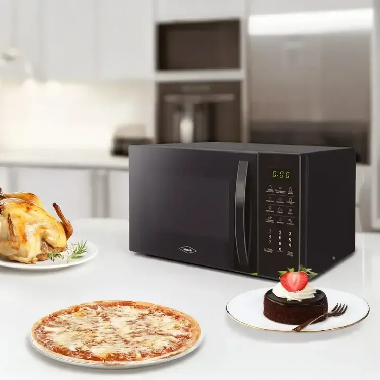 Horno Microondas Haceb Con Grill 25 litros 0.9 Pies Negro img #6