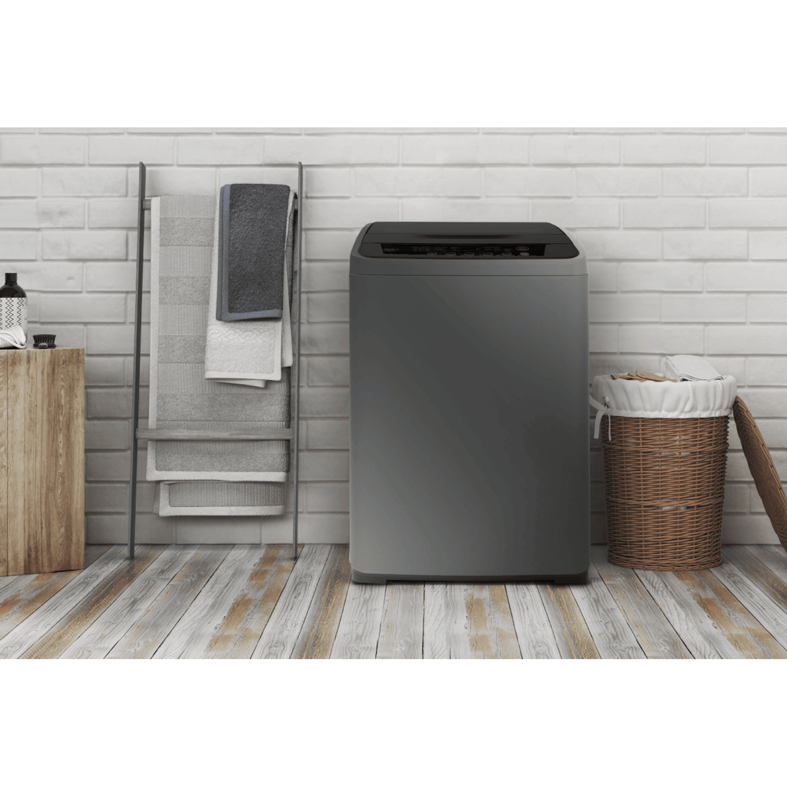 Lavadora Haceb Carga Superior 11 Kg Panel Frontal Digital Gris img #9