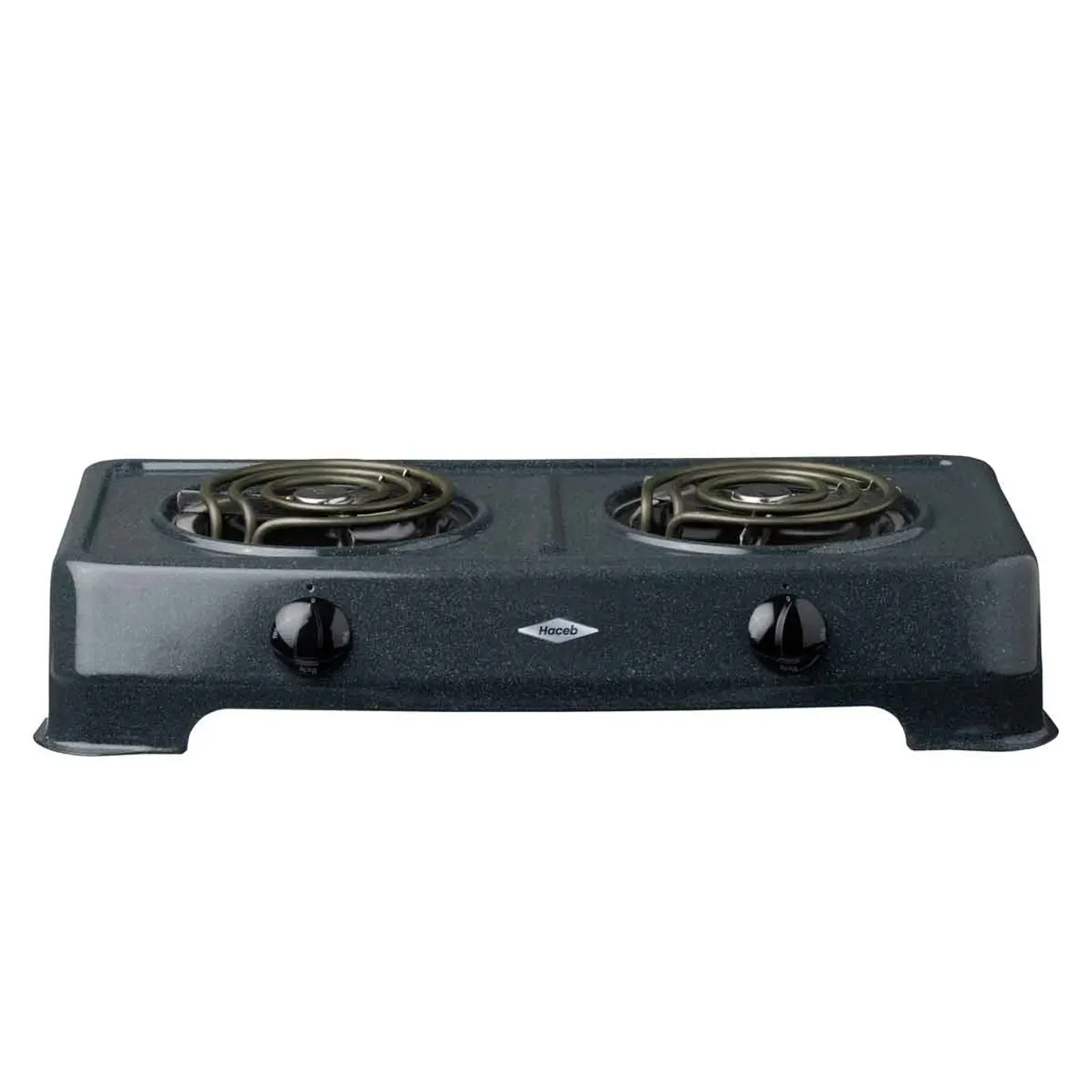 Estufa de Mesa Haceb 2 Puestos Eléctrica Gris img #1