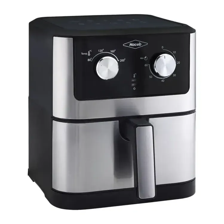 Freidora de Aire Haceb 6 Litros Gris Inox Negra img #8
