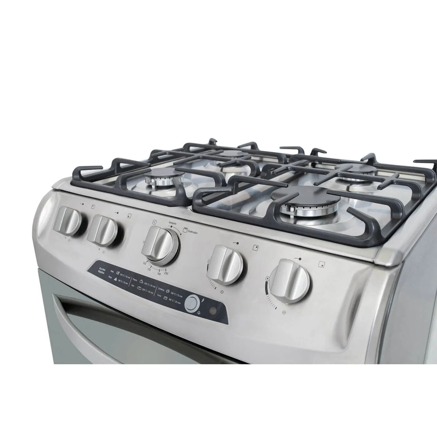 Estufa de Piso Haceb 4 Puestos Gas Propano Oregano 60-VF Gris img #6