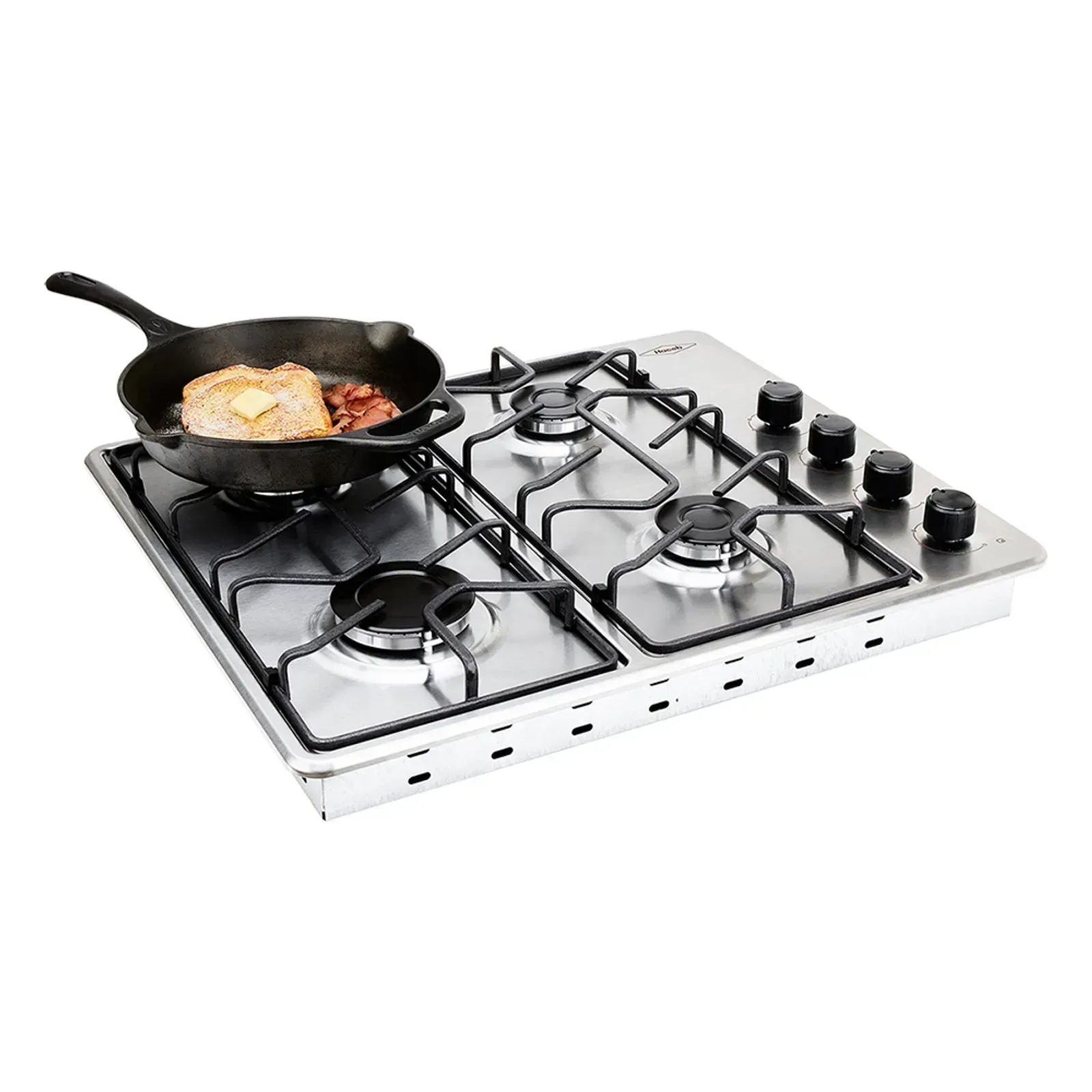 Estufa de Empotrar Haceb 4 Puestos 60 cm Gas Propano Platina TO 60-51 Inox img #9