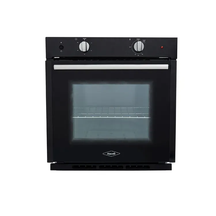 Horno de Empotrar Haceb Mixto 60 cm Gas Natural Tandoori Inox Negro img #1