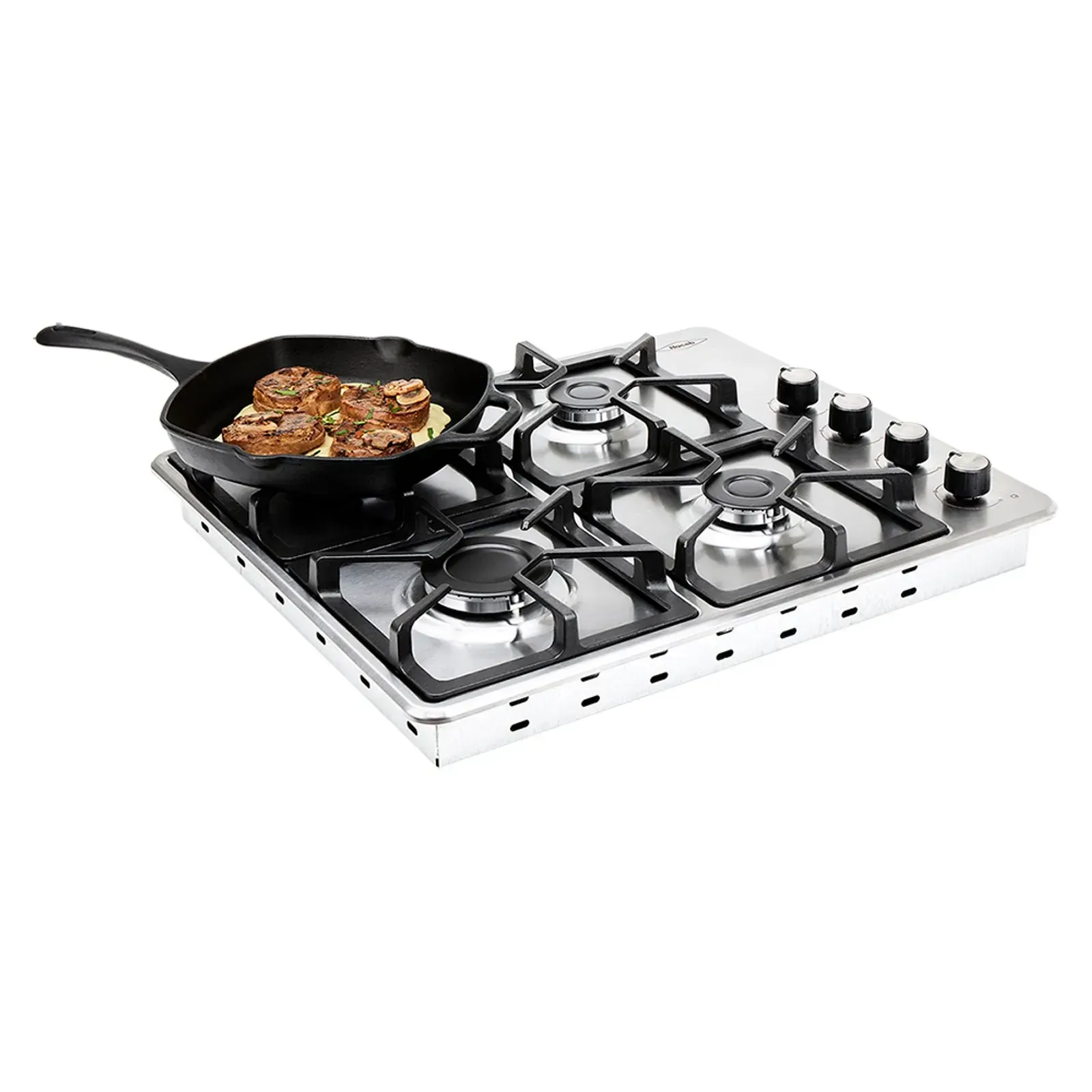 Estufa de Empotrar Haceb 4 Puestos 60 cm Gas Propano TA 60-51 Inox img #9