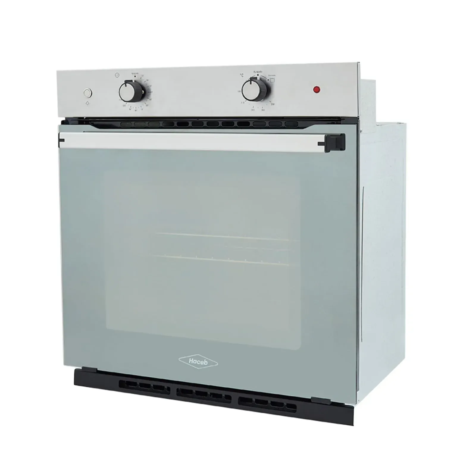 Horno de Empotrar Haceb Mixto 60 cm Gas Natural 120V Tofu Inox img #3