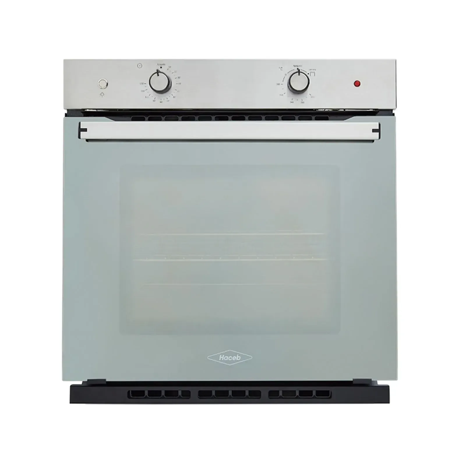 Horno de Empotrar Haceb Mixto 60 cm Gas Natural 120V Tofu Inox img #1