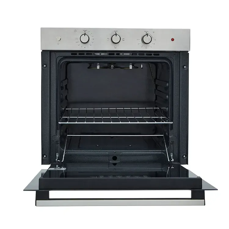 Horno de Empotrar Haceb Eléctrico 60 cm Vidrio Negro TOFU 220V Inox img #4