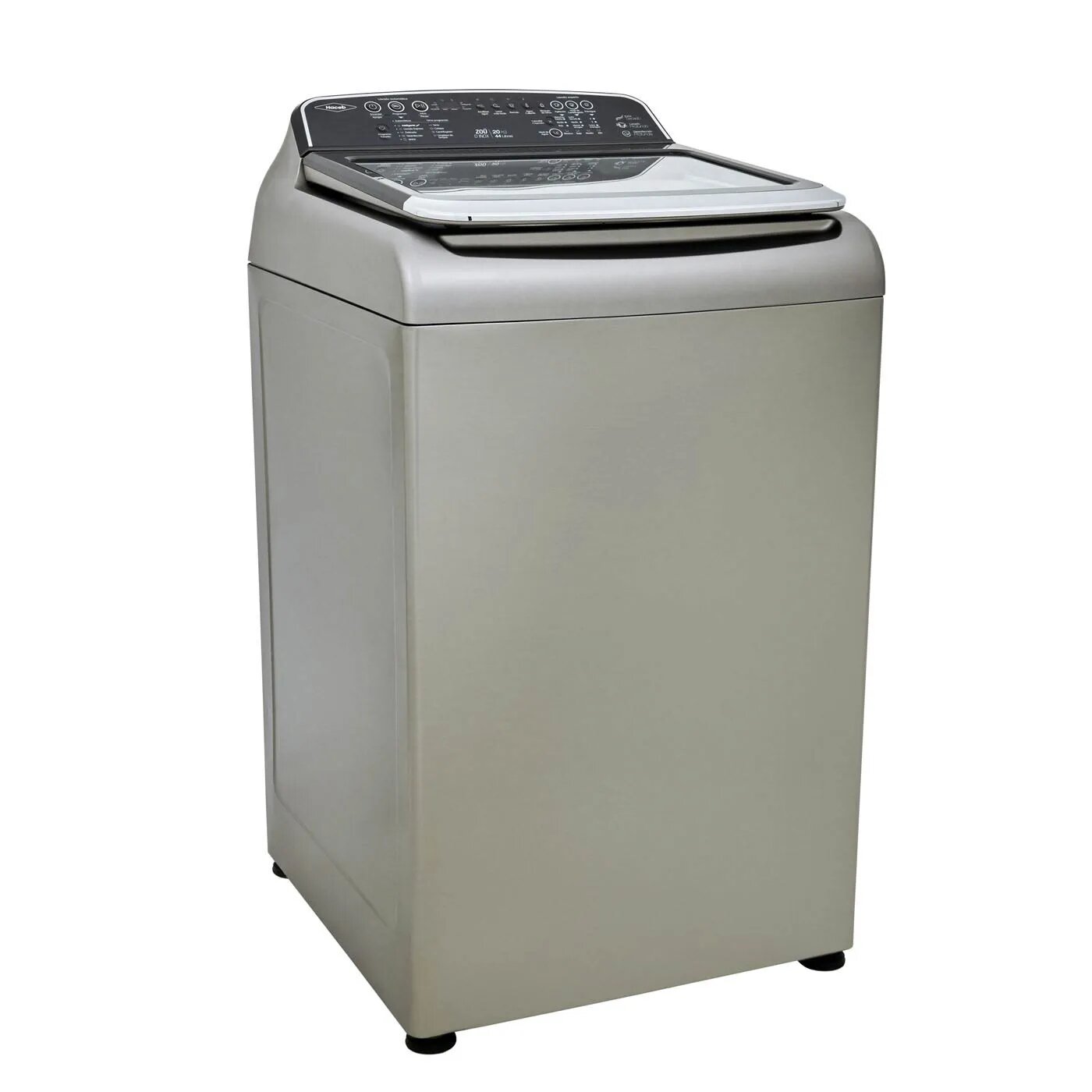 Lavadora Haceb Carga Superior 20Kg ZOÜ Digital Inox img #5