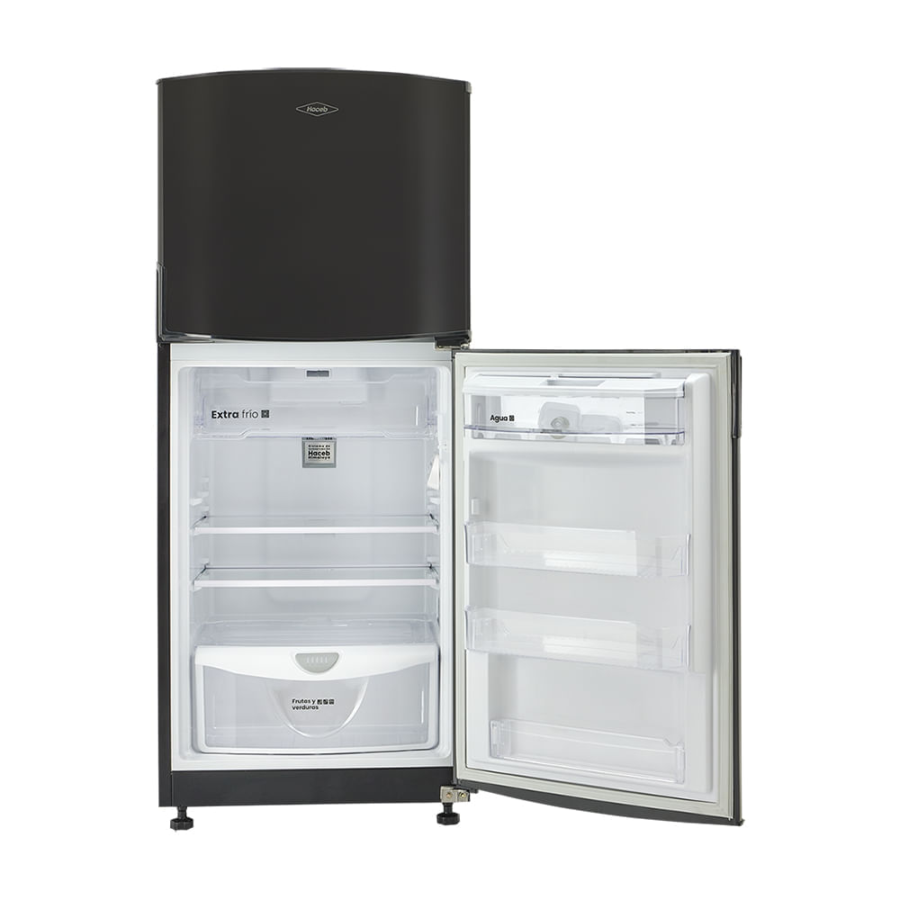 Nevera Haceb No Frost Congelador Superior 243 Litros N243 Gris Plomo img #9