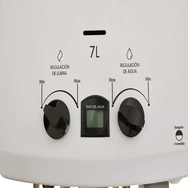 Calentador de Paso Haceb 7 Litros Tiro Natural Blanco img #5