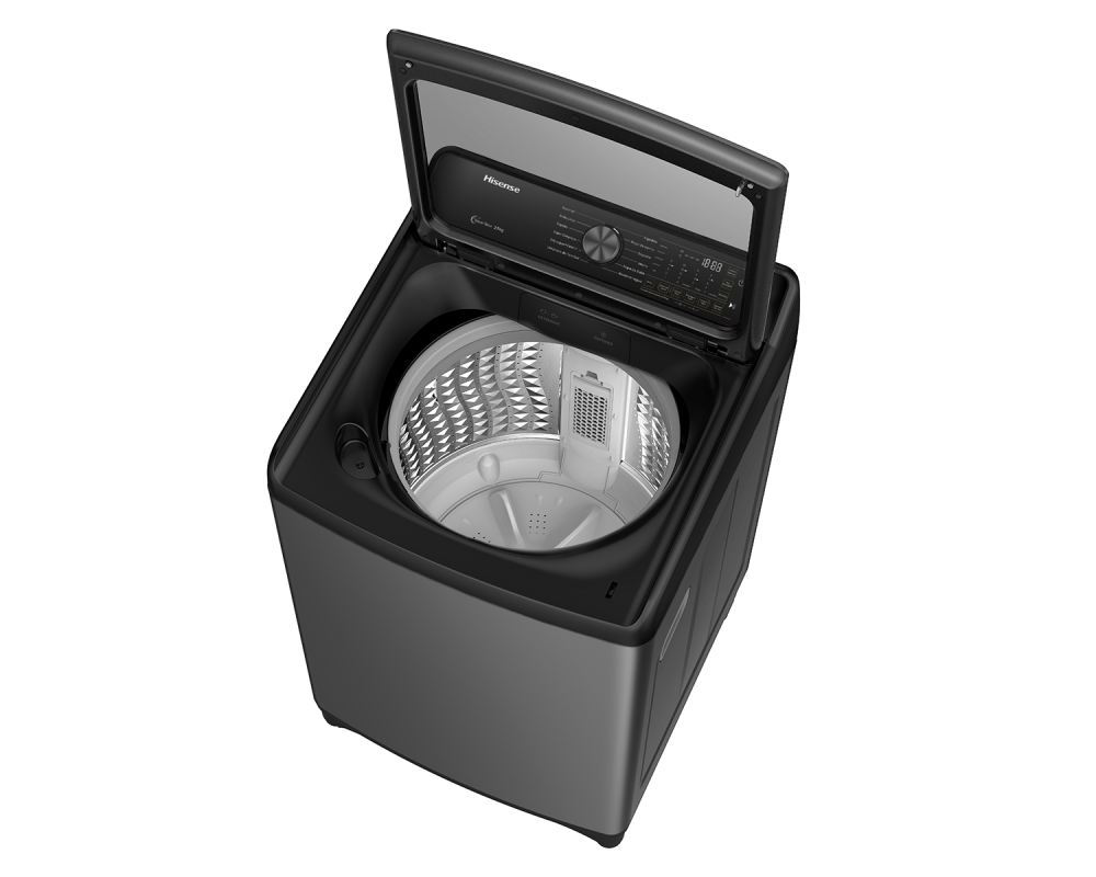 Lavadora Hisense Carga Superior Wifi 23 Kg WT5T2325DT Gris img #3