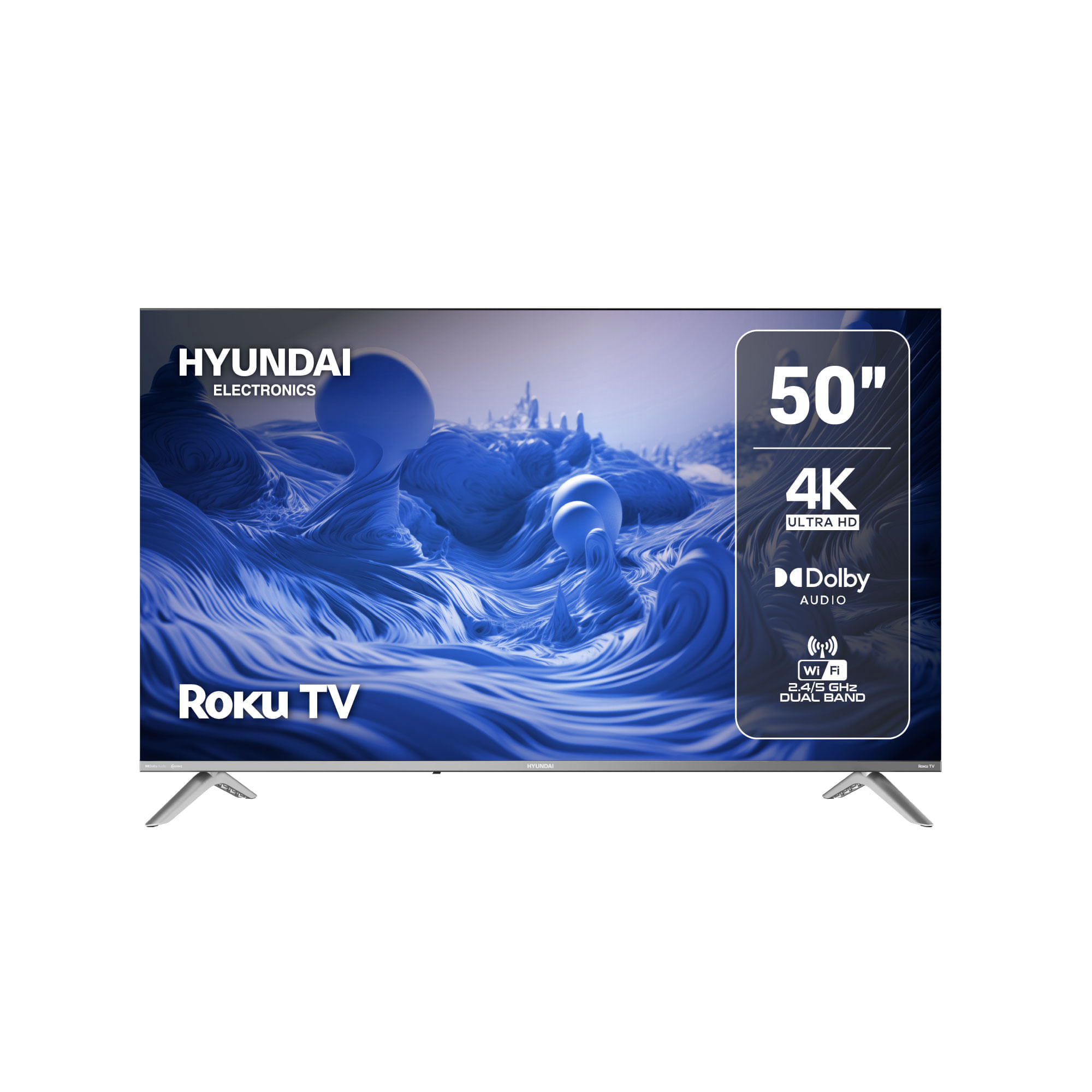 Televisor Hyundai 50" Pulgadas 127 cm HYLED5023R4KM 4K-UHD LED Smart TV Roku img #1