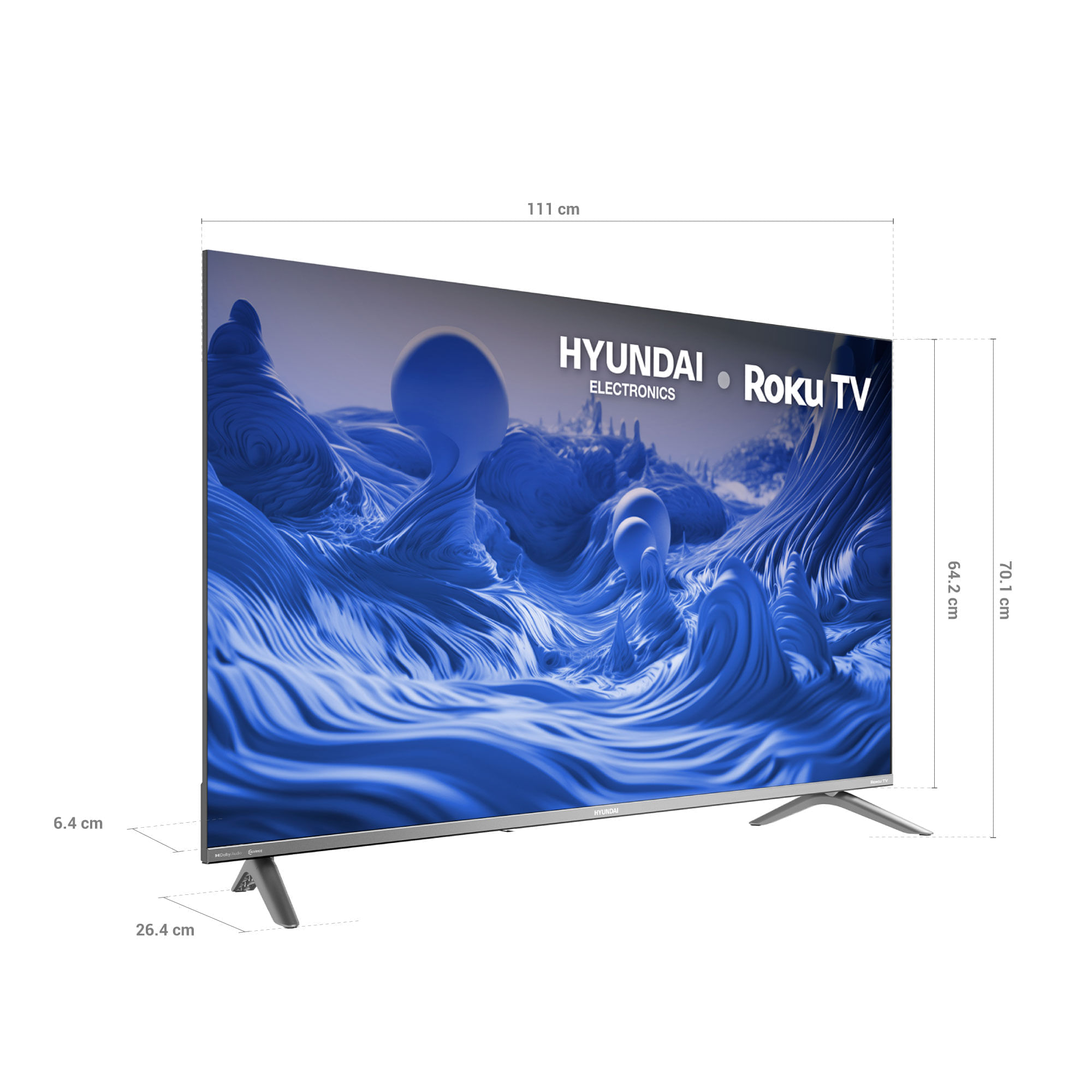 Televisor Hyundai 50" Pulgadas 127 cm HYLED5023R4KM 4K-UHD LED Smart TV Roku img #2