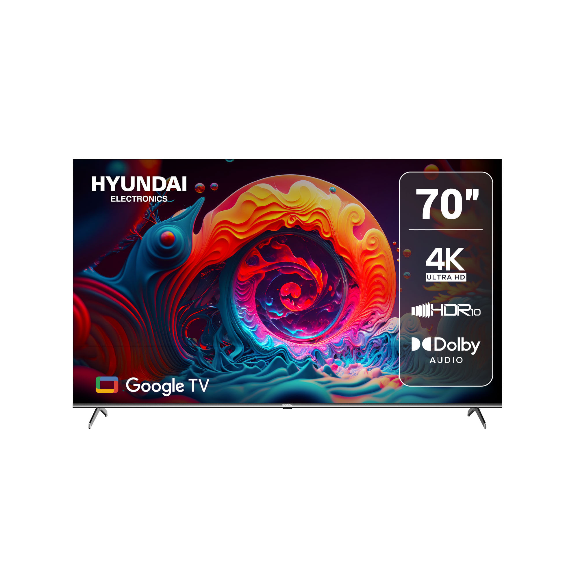 Televisor Hyundai 70" HYLED7006G UHD LED 4K Smart TV Google