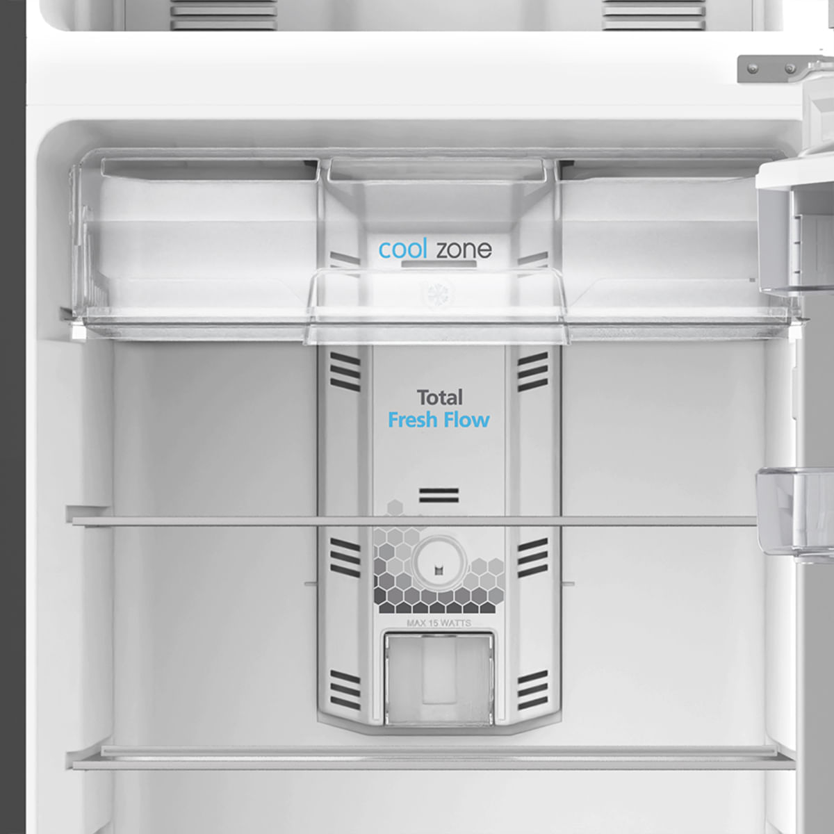 Nevera Mabe No Frost Congelador Superior 470 Litros RMP470ZCU Inox img #6