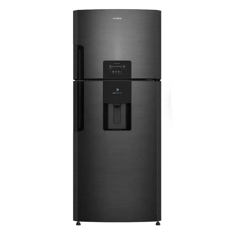 Nevera Mabe No Frost Congelador Superior 415 Litros RMP415ZCC Black Steel img #1