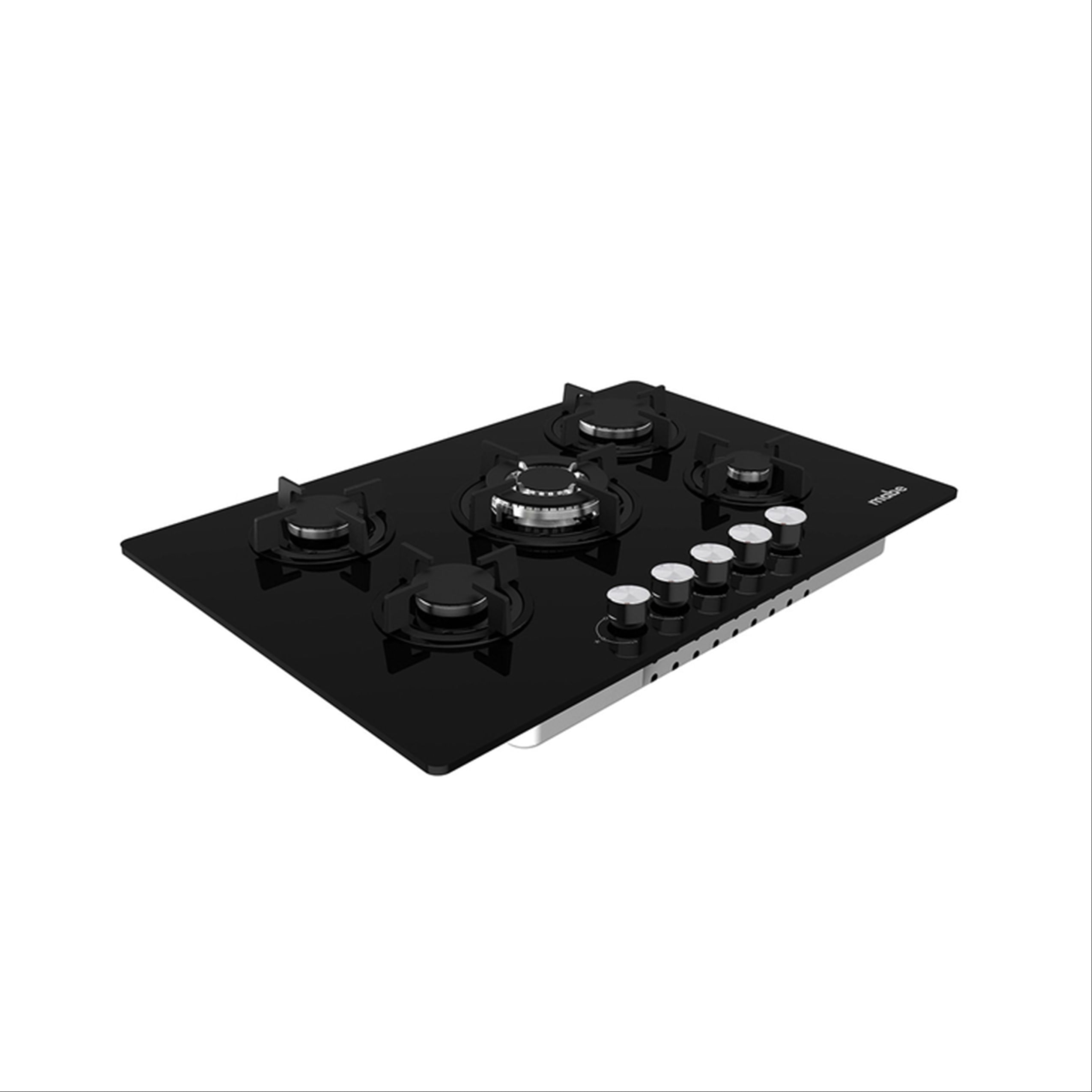 Cubierta Empotrable a Gas de 76 cm Vidrio Negro Mabe - PM7650GV0 img #2