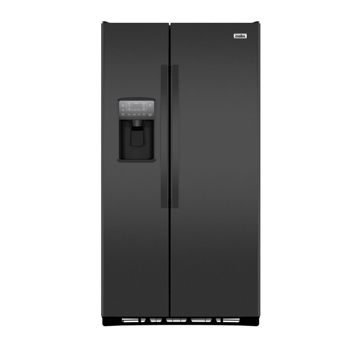 Nevecón Mabe Side by Side No Frost 654 Litros MQL22LEKFPS Black Steel img #1