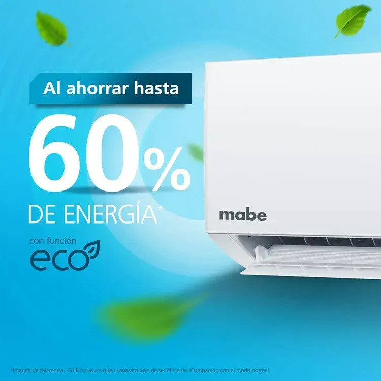Aire Acondicionado Mabe 24000 BTU Tipo Split Inverter 220V MMI24CDBWCCC9 Blanco img #5