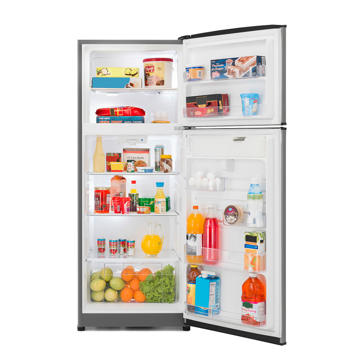Nevera Mabe Frost Congelador Superior 390 Litros RMC390FACG1 Gris img #4