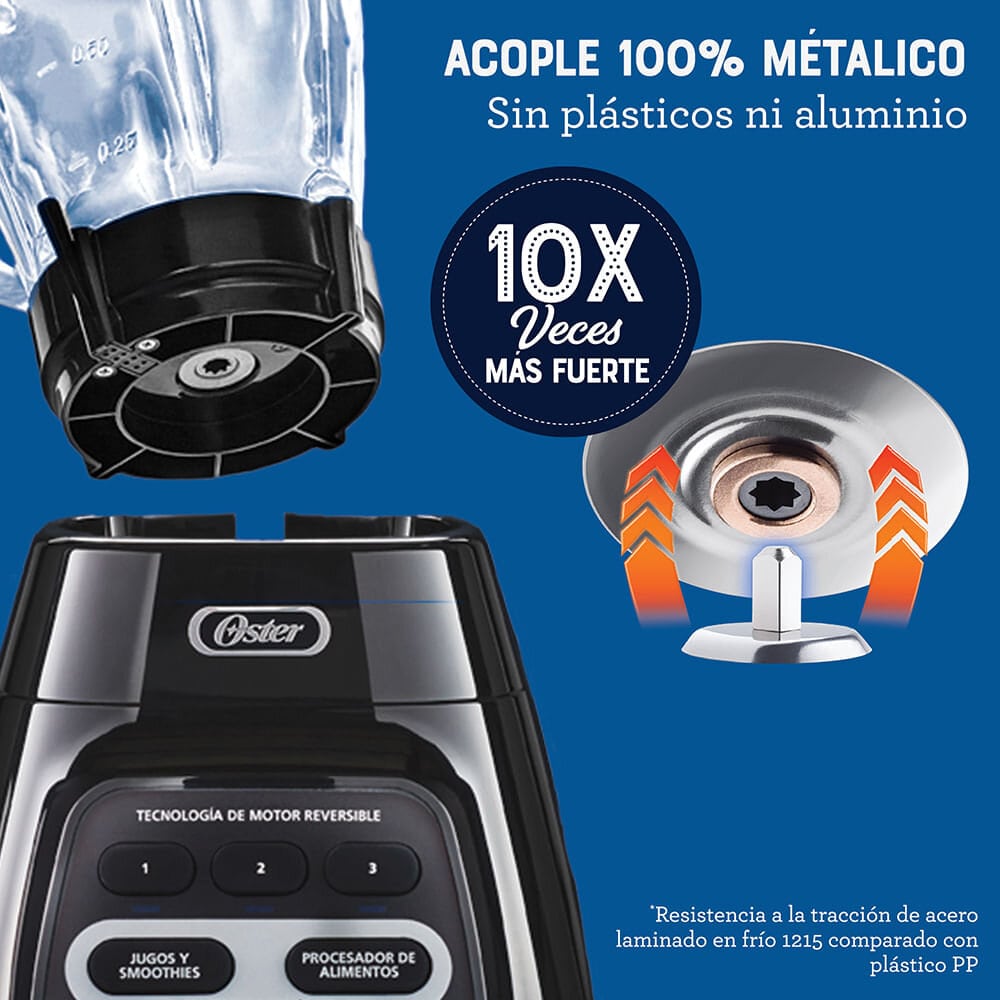 Licuadora Oster 3 Velocidades BLSTPYG1309B Negra img #10