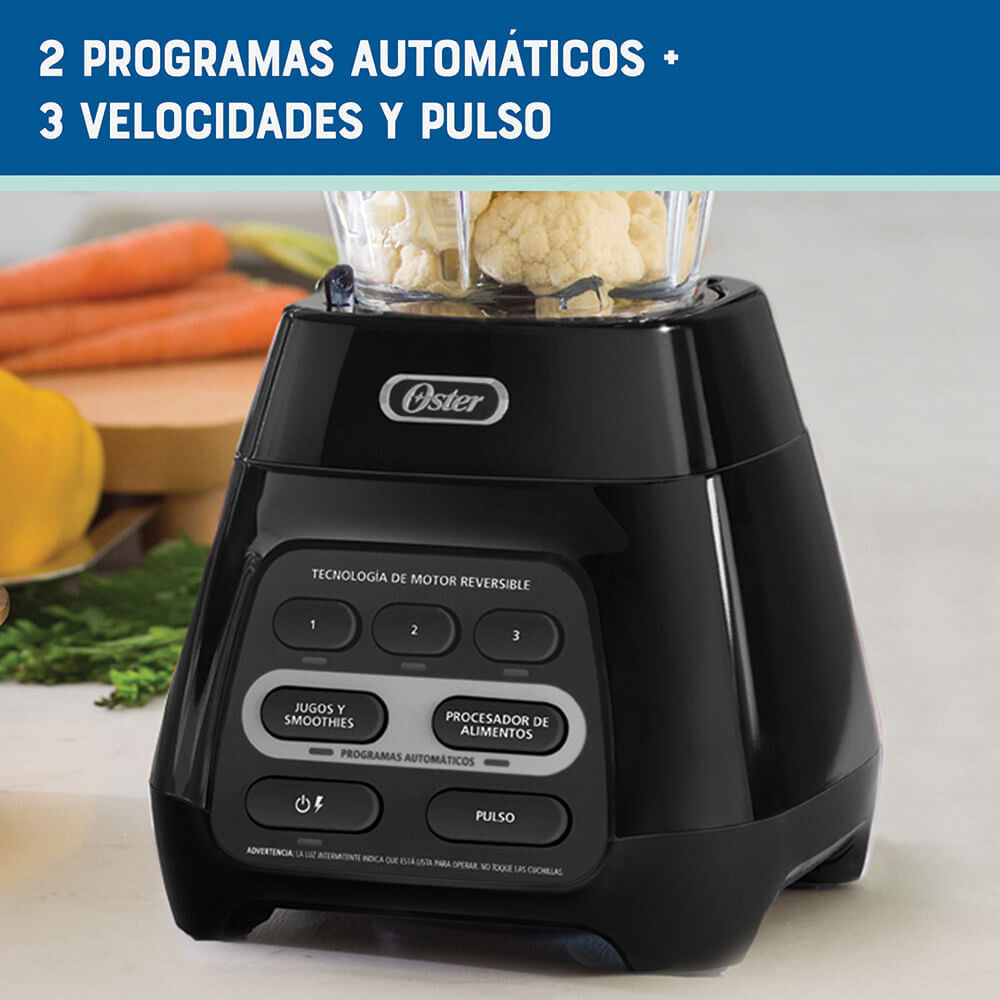 Licuadora Oster 3 Velocidades BLSTPYG1309B Negra img #6