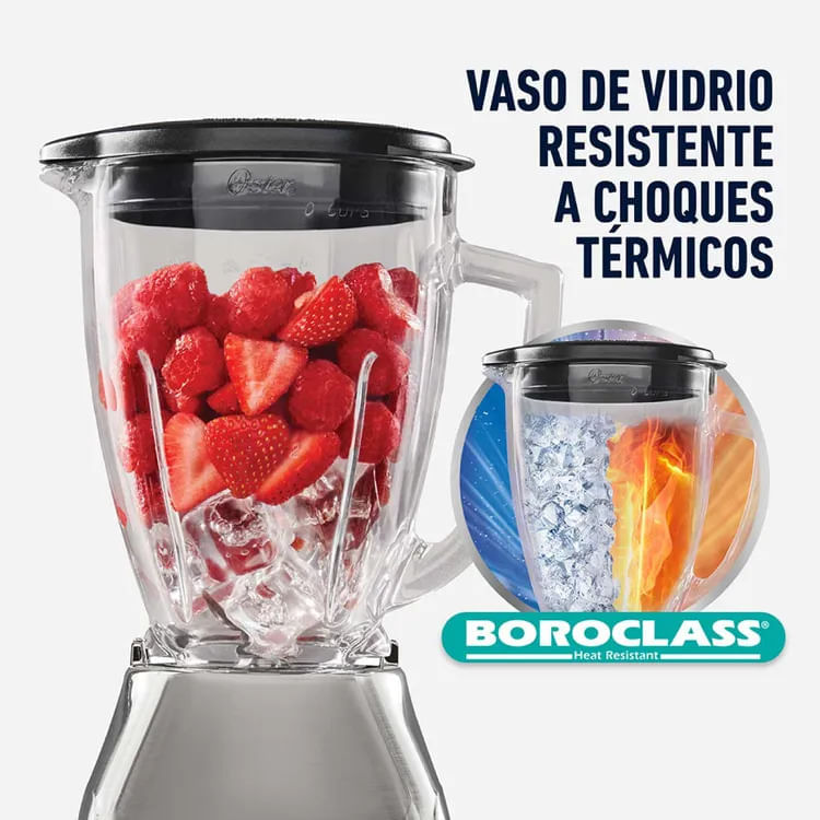 Licuadora Oster Niquel 800W BLSTKAGNRD Plata img #4