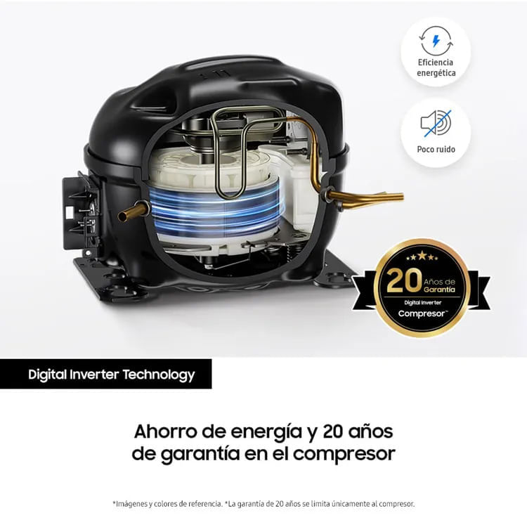 Nevecón Samsung Side by Side 583 Litros Inteligencia Artificial RS57DG4000B4CO Negro img #8