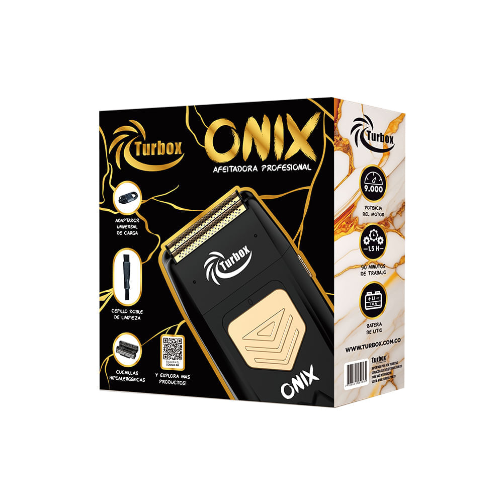 Afeitadora Inalámbrica Turbox Cuchillas Hipoalérgicas NT-ONIX Negro img #5