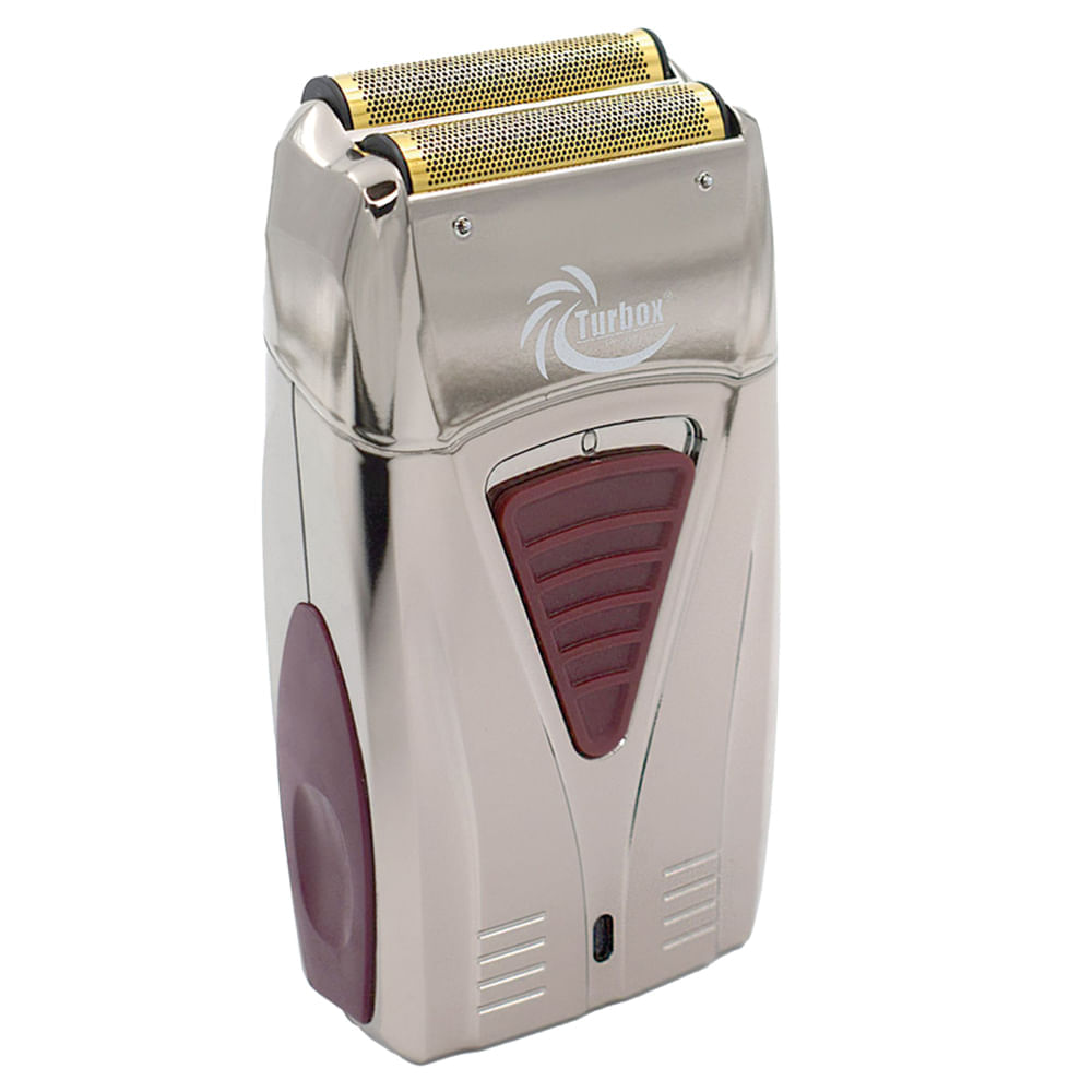 Afeitadora Inalámbrica Turbox Laminas Gold NT-TITANIUM SHAVER Metalizado img #1