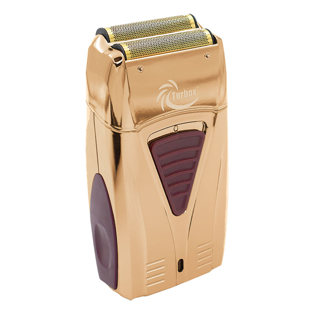 Afeitadora Inalámbrica Turbox Laminas Gold NT-TITANIUM GOLD Metalizado img #1