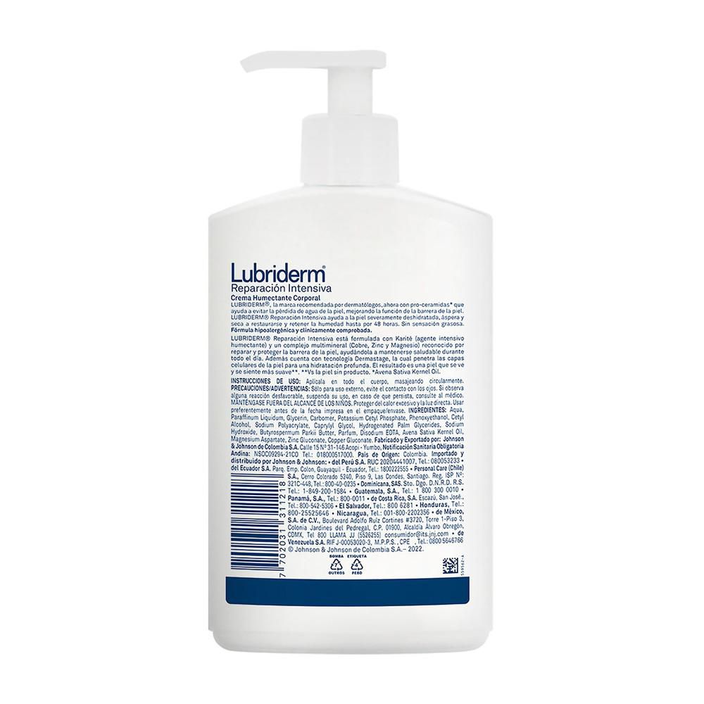 Crema corporal LUBRIDERM reparación intensiva (946  gr) img #7