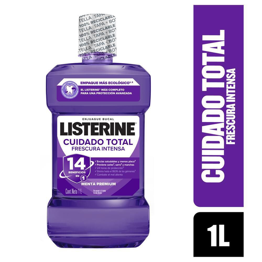 Enjuague bucal LISTERINE cuidado total (1000  ml) img #1