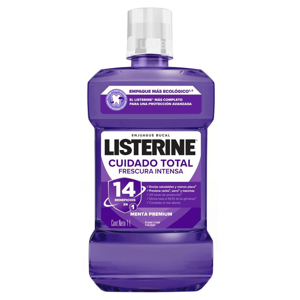 Enjuague bucal LISTERINE cuidado total (1000  ml) img #2