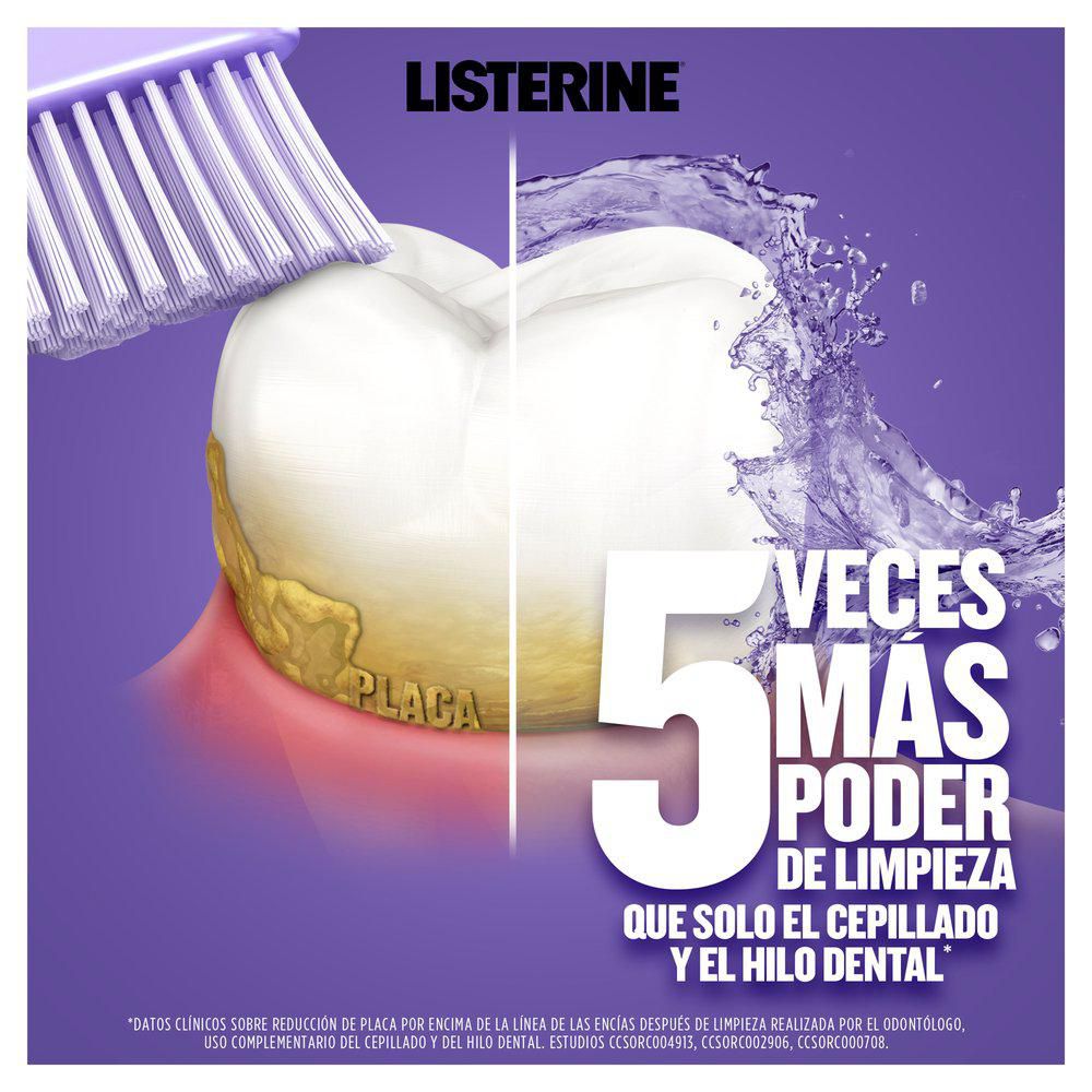 Enjuague bucal LISTERINE cuidado total (1000  ml) img #3
