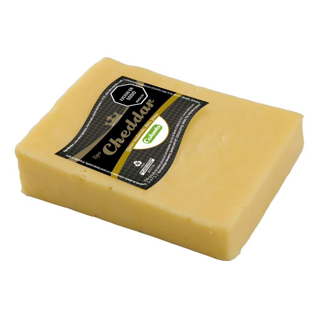 Queso COLANTA tipo cheddar porcionado en tienda img #1