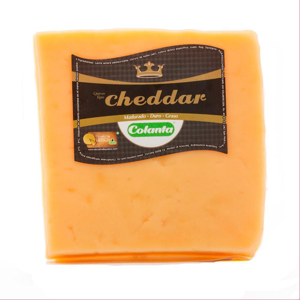 Queso COLANTA tipo cheddar porcionado en tienda img #2