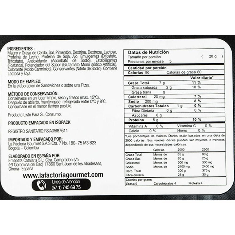 Chorizo MONTS extra, vela picante img #2