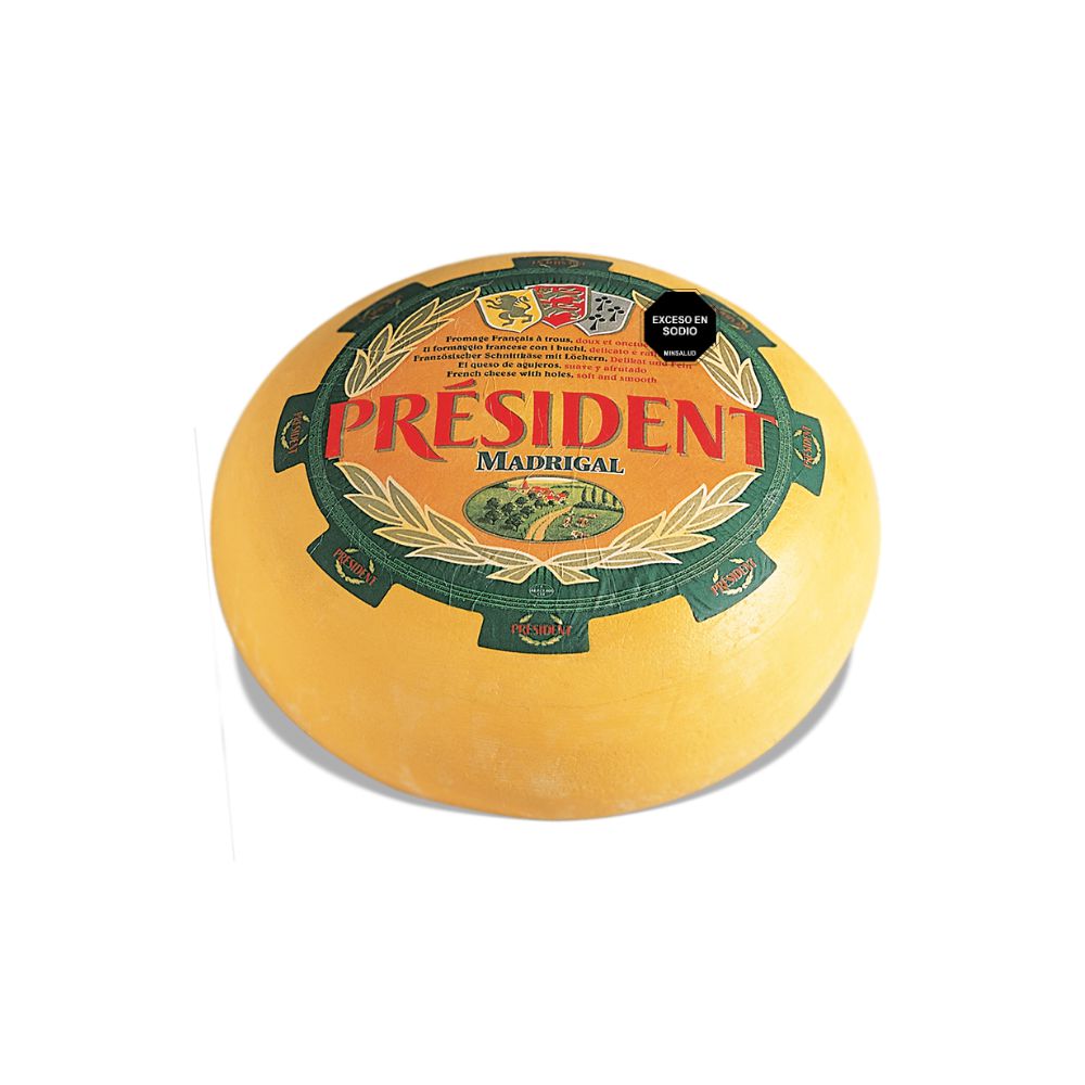 Queso PRESIDENT madrigal porcionado en tienda img #1