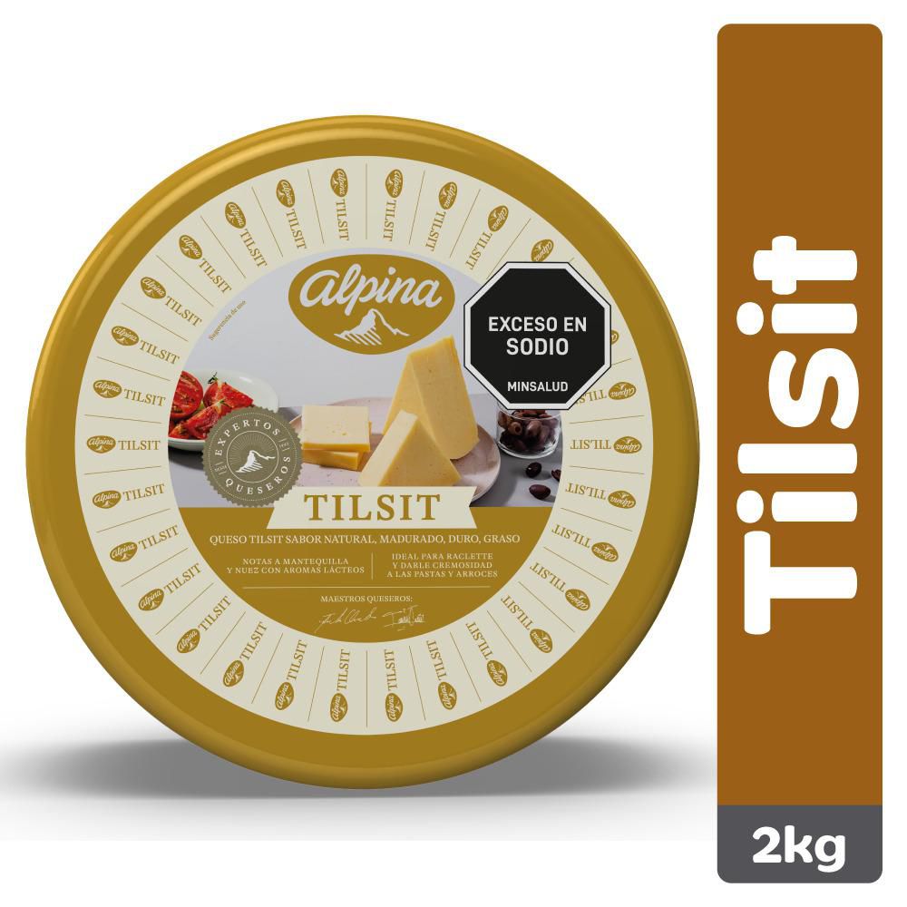 Queso tilsit ALPINA natural porcionado en tienda img #1
