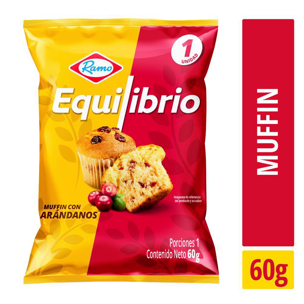 Muffin  RAMO Equilibrio Arándanos (60  gr) img #1