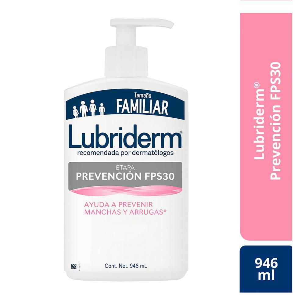 Crema corporal LUBRIDERM etapa prevención  FPS 30 (946  ml) img #1