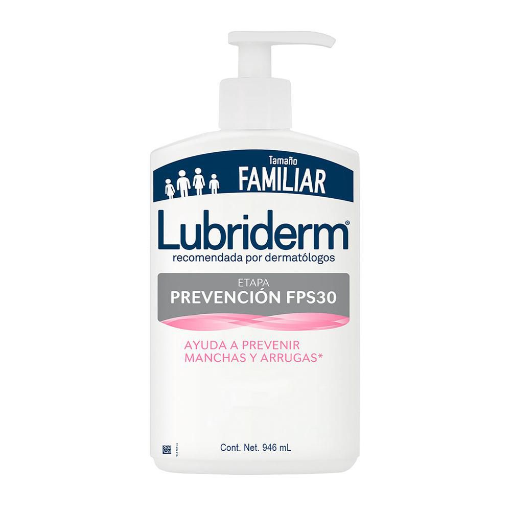 Crema corporal LUBRIDERM etapa prevención  FPS 30 (946  ml) img #2